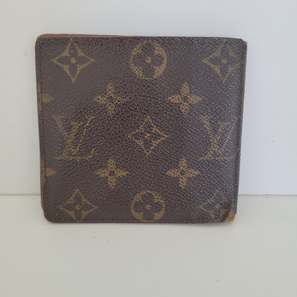 Louis Vuitton Monogram Bifold Wallet Brown Canvas Vintage M61665 - Picture 2 of 14